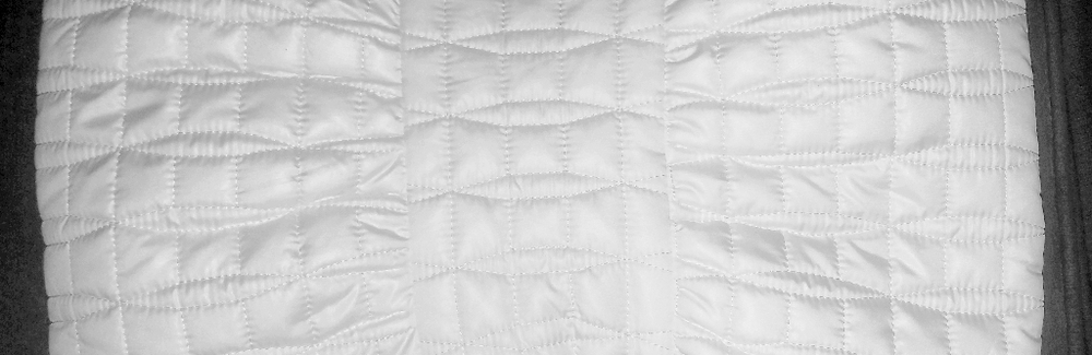 Kate Spade Quilted White Large Makeup Bag